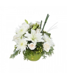 Green bouquet of jealousy